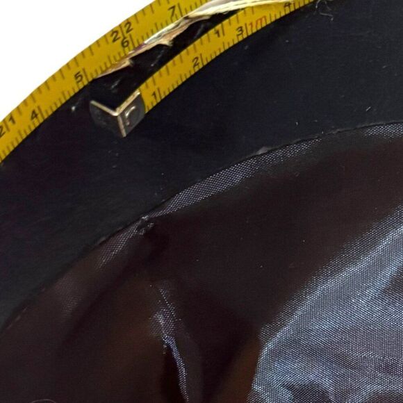 Pink Elaborate Genuine Mexico & Silver Mexican Sombrero Hat 6 3/4 Yepez Velvet - Picture 9 of 12